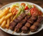 Crispy Beef Skewers Platter