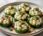 Crispy Cucumber Cottage Cheese Bites