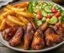 Crispy Grilled Chicken Wings