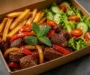 Crispy Pepper Steak Box of Fries