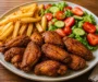 Golden Chicken Wings Platter