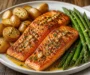 Golden Garlic Butter Salmon