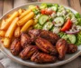 Golden Grilled Chicken Wings