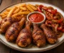 Grilled Chicken and Fries Plate
