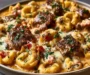 Creamy Tuscan Spinach & Steak Bites Tortellini
