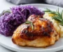 Crispy Oktoberfest Chicken With Red Cabbage