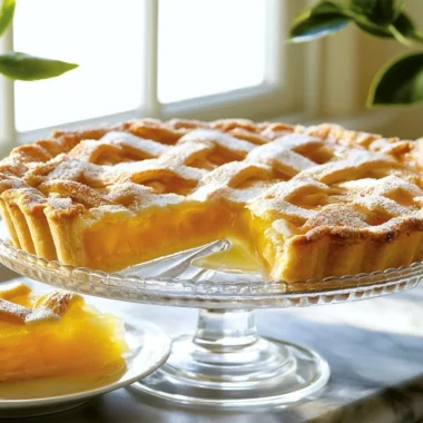 Crispy Rhenish Apple Cake with golden apple slices and crunchy topping