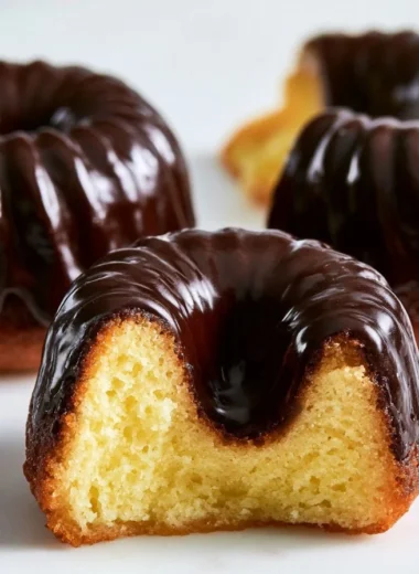 Golden Canelé custard cakes with a crispy exterior and creamy interior