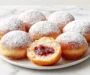 Golden Jam-Filled Berliner Doughnuts