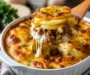 Cheesy Hamburger Potato Casserole