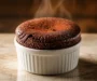 Lightened Up Chocolate Soufflé