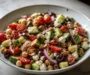 Minute Greek Chickpea Salad