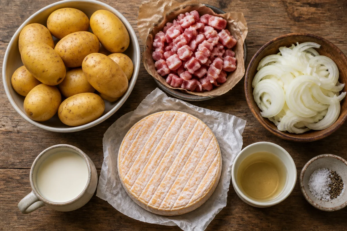 Creamy Tartiflette With Potatoes, Bacon, and Cheese