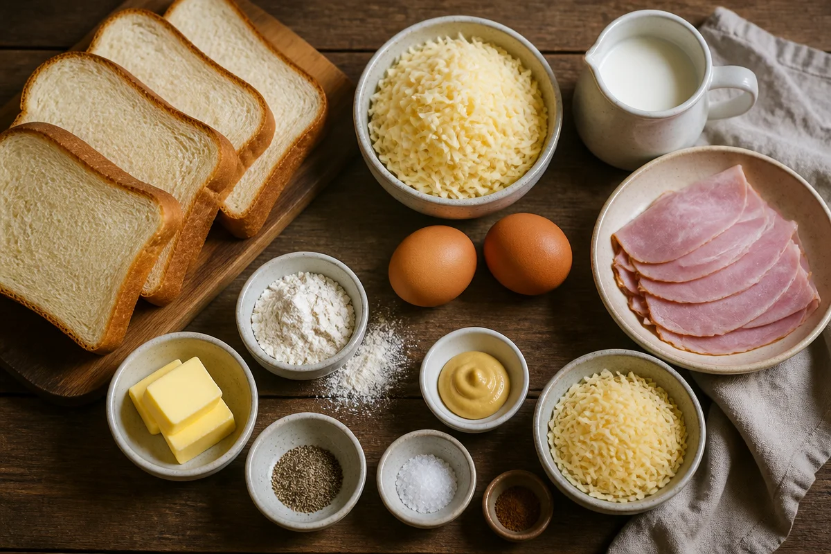Crispy Croque Madame on Toast