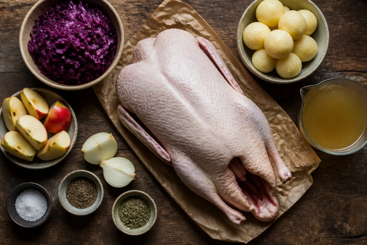 Crispy Martinsgans Roast Dinner