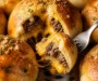Garlic Parmesan Cheeseburger Bombs