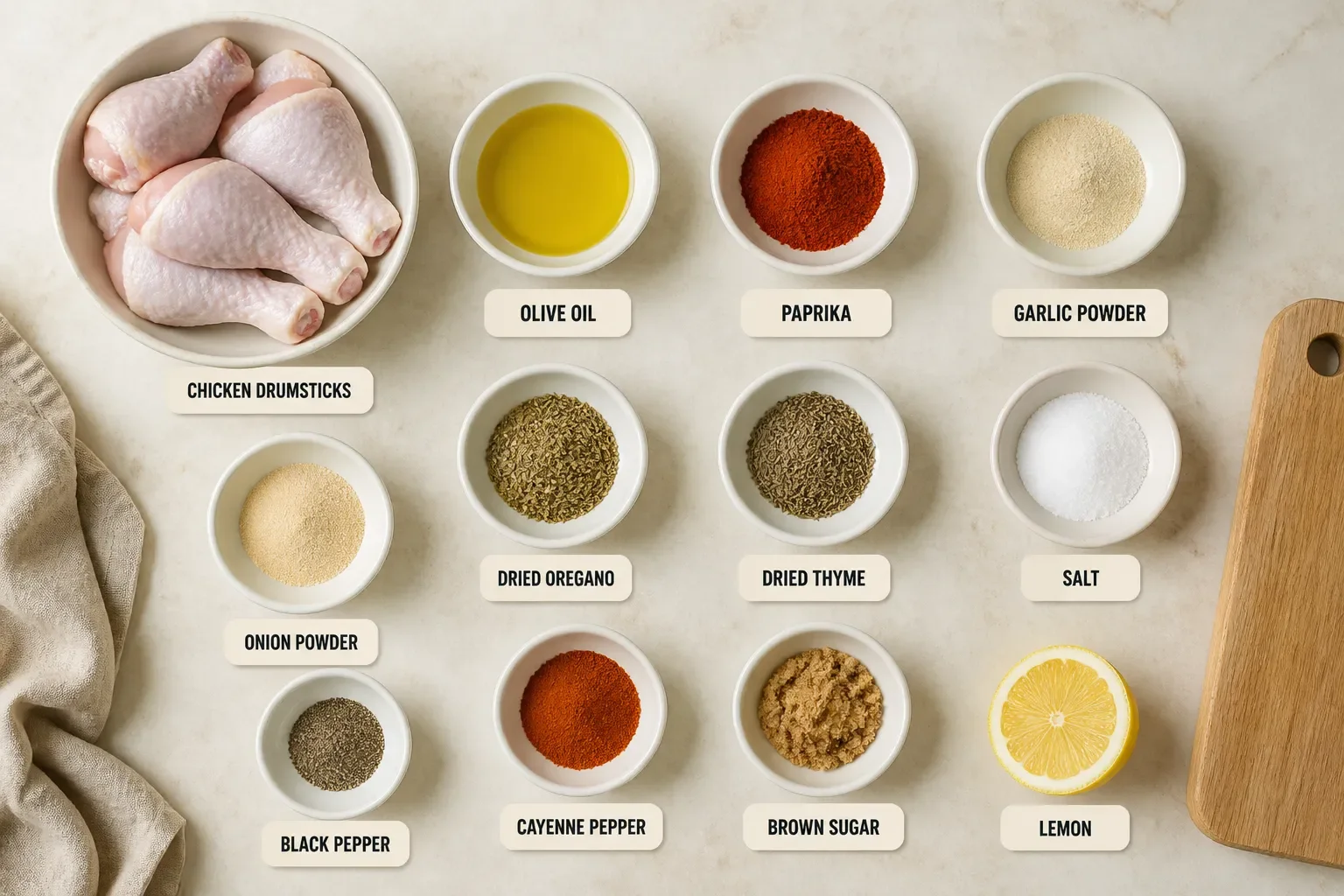 Seasoned Crispy Chicken Drumsticks