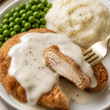 Delicious Texas Roadhouse Country Fried Chicken served on a plate