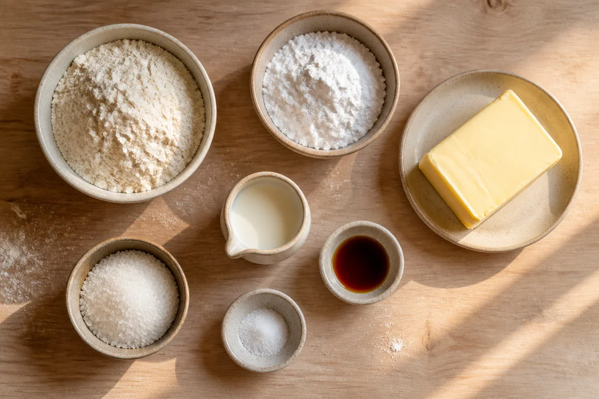 Traditional German Heidesand (Brown Butter Shortbread Cookies)